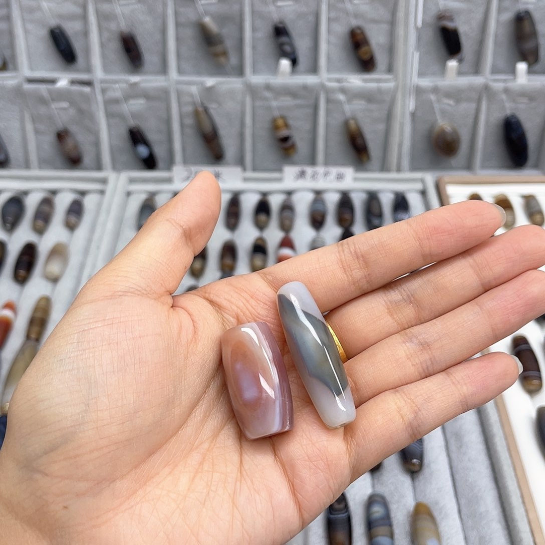 玛瑙/玉髓合金珠宝半成品鵼*治