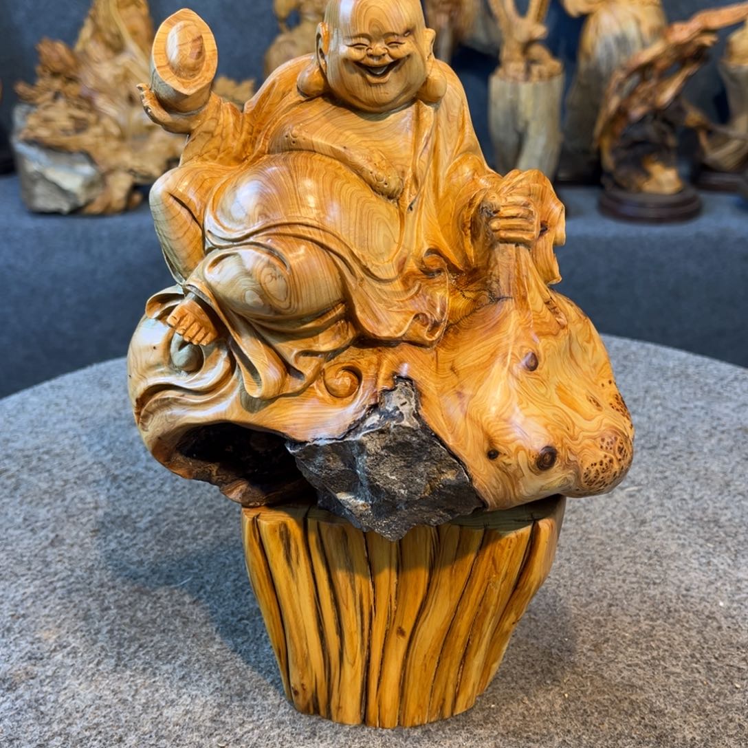 柏木（崖柏）根雕摆件工艺品