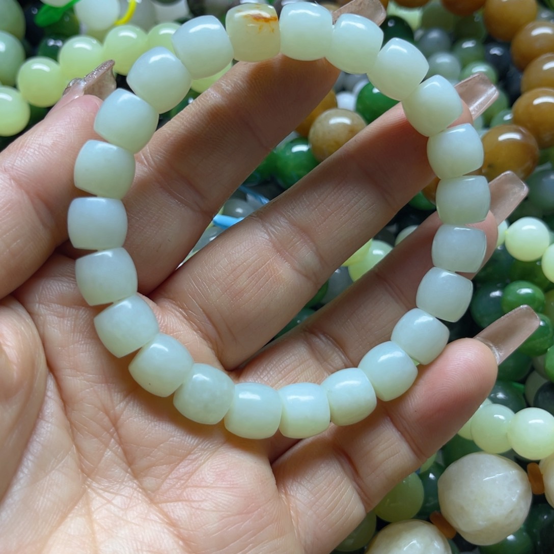 和田玉手链未镶嵌