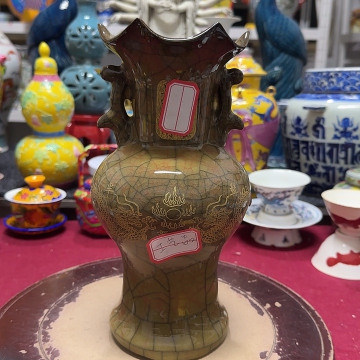 摆件工艺品瓷片装饰