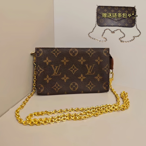 95新 LV Louis Vuitton[迪迪专属］斜挎单肩包修复品