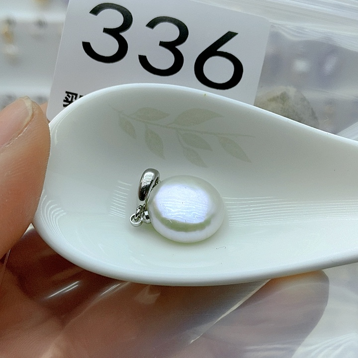 淡水珍珠颈饰银S925镶嵌