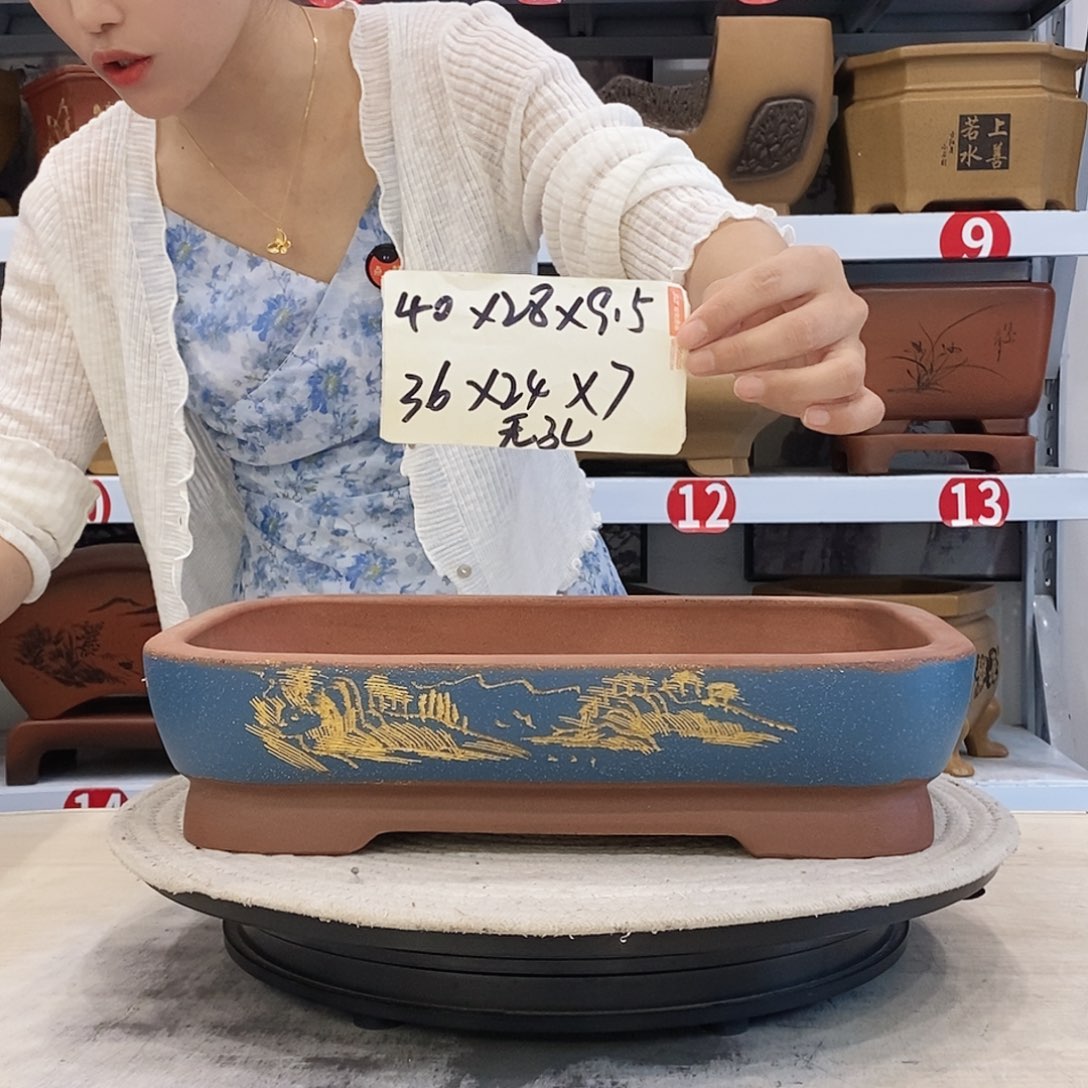 紫砂花盆紫砂花盆无孔