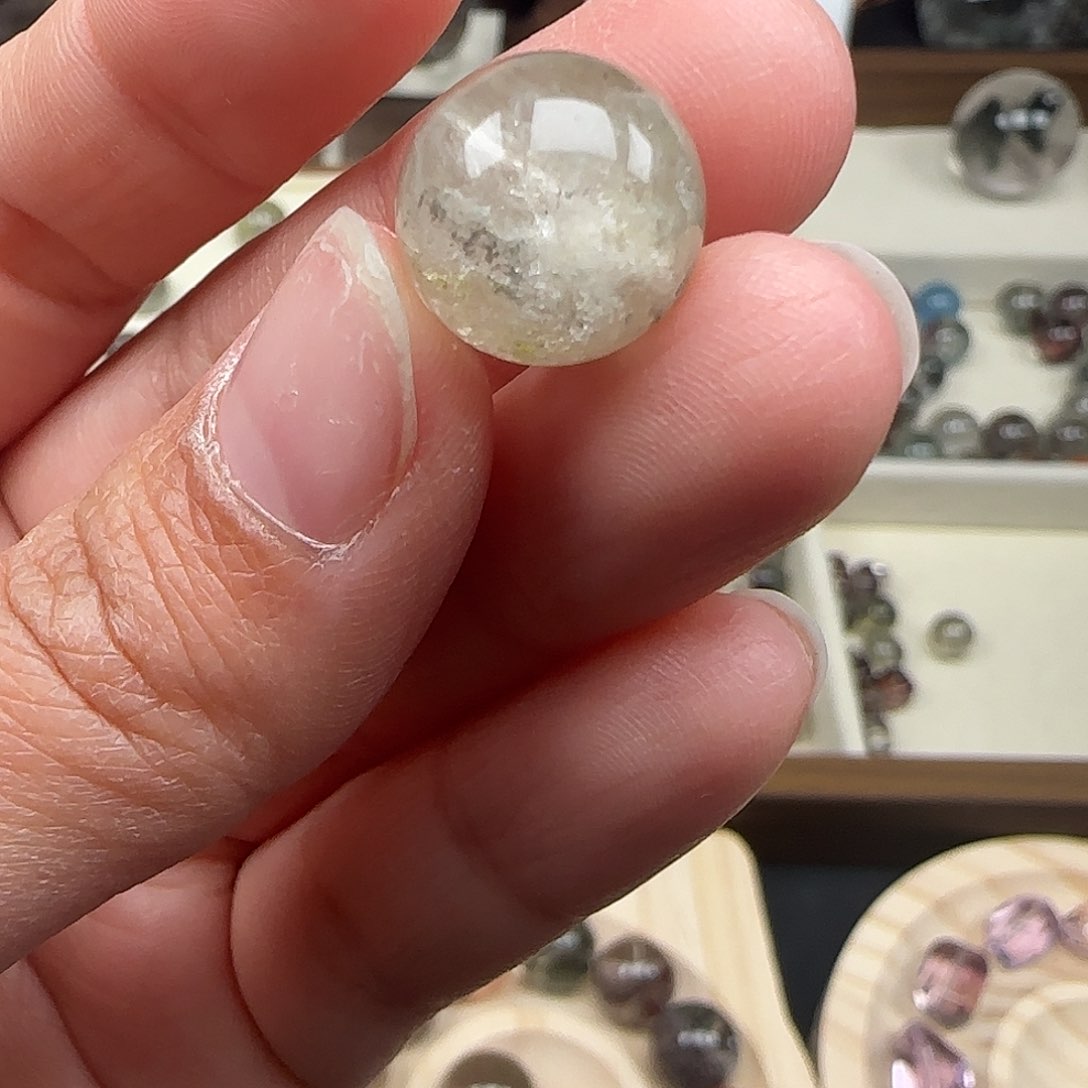 水晶珠宝半成品未镶嵌