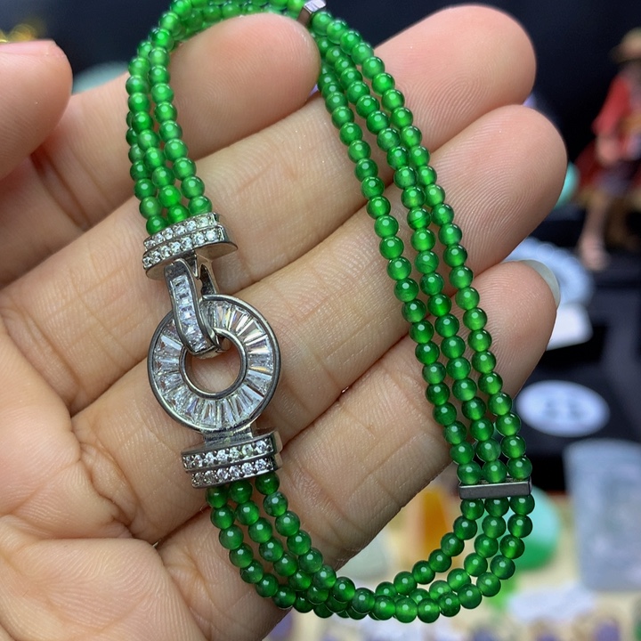 未镶嵌翡翠手链翡翠