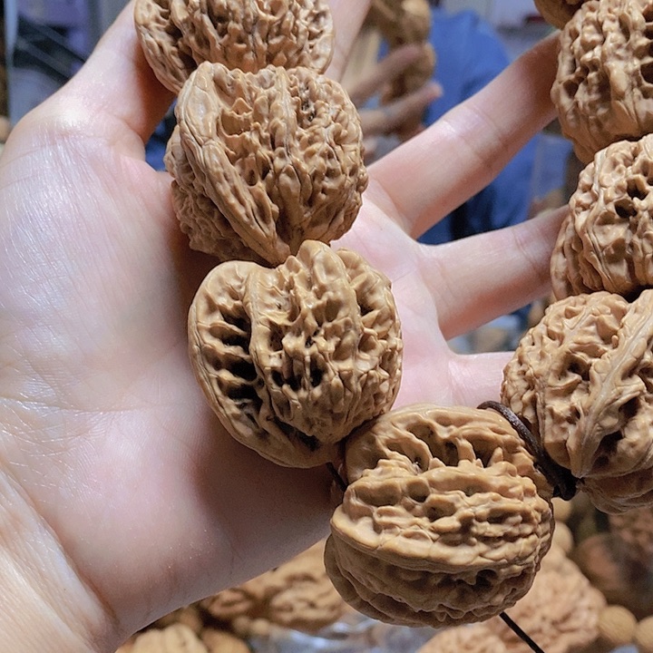 【闪购商品】文玩核桃把件41.5霞云岭手持