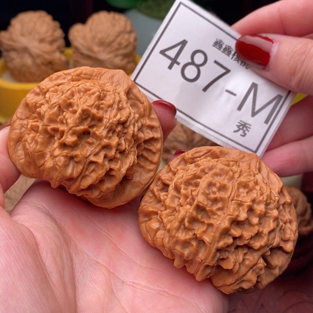 文玩核桃把件官帽51