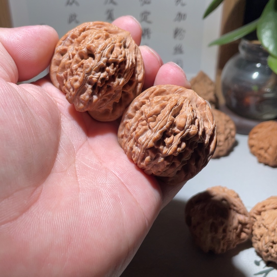 文玩核桃吊坠四座楼42