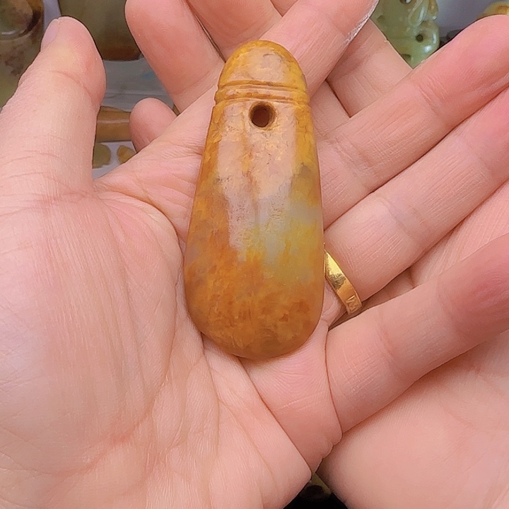 和田玉吊坠(不含链)未镶嵌