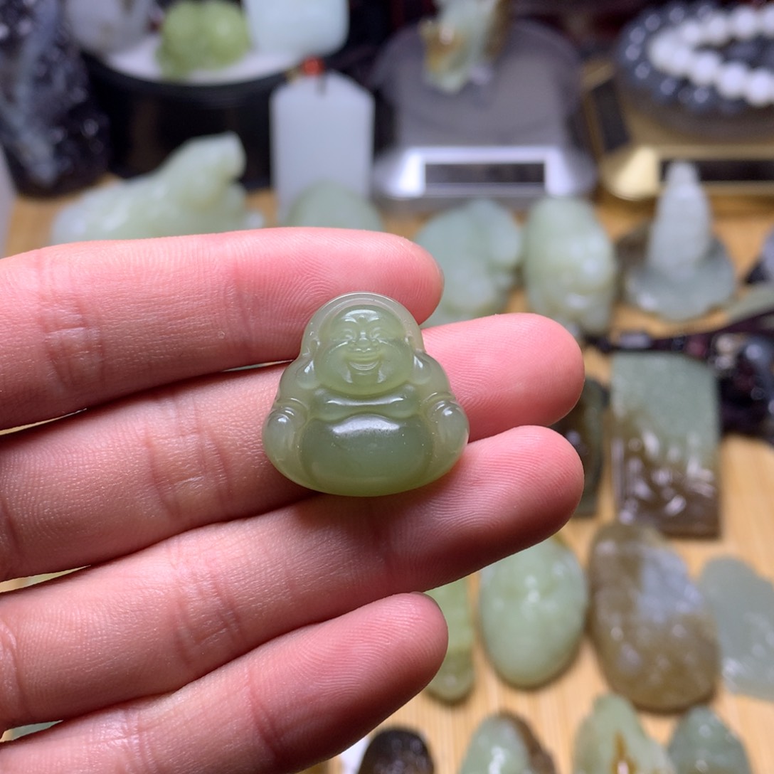 和田玉挂件未镶嵌