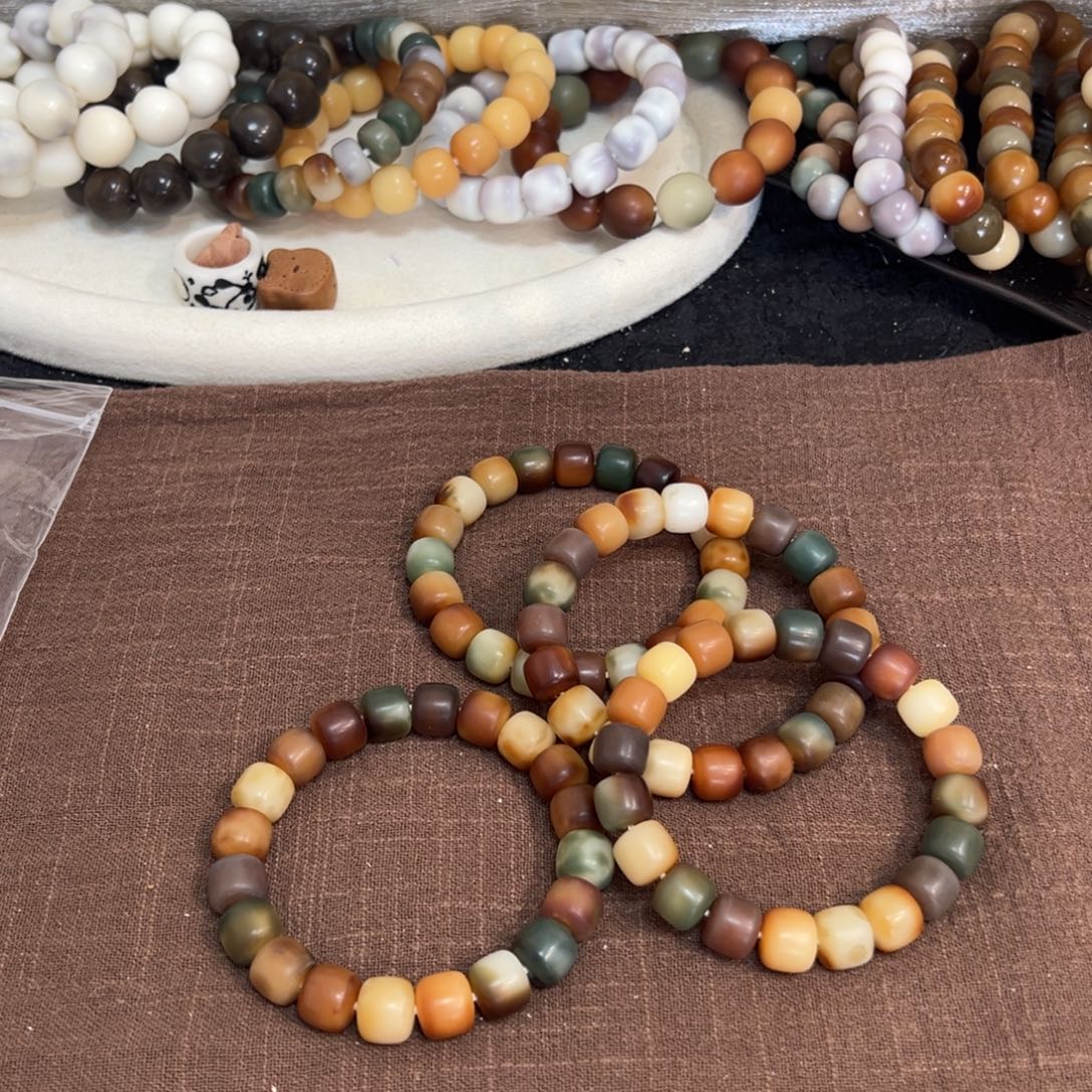 菩提根/象牙果吊坠油花12