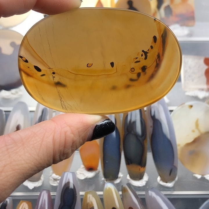 查罗石未镶嵌珠宝半成品35