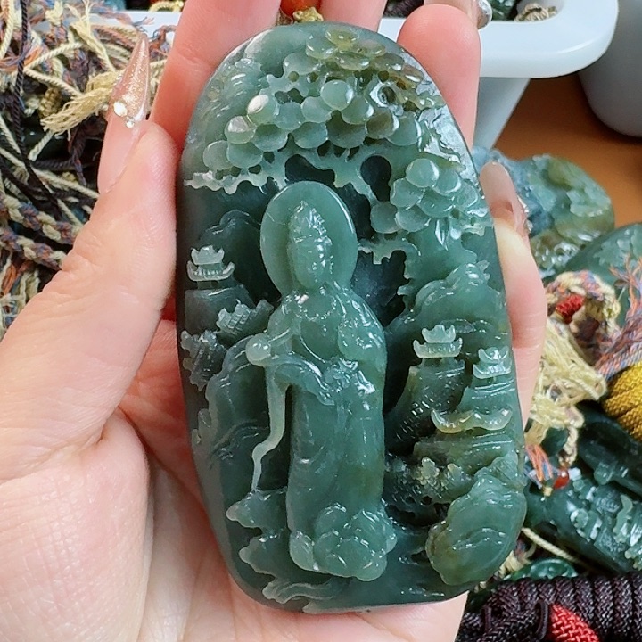 和田玉把件未镶嵌