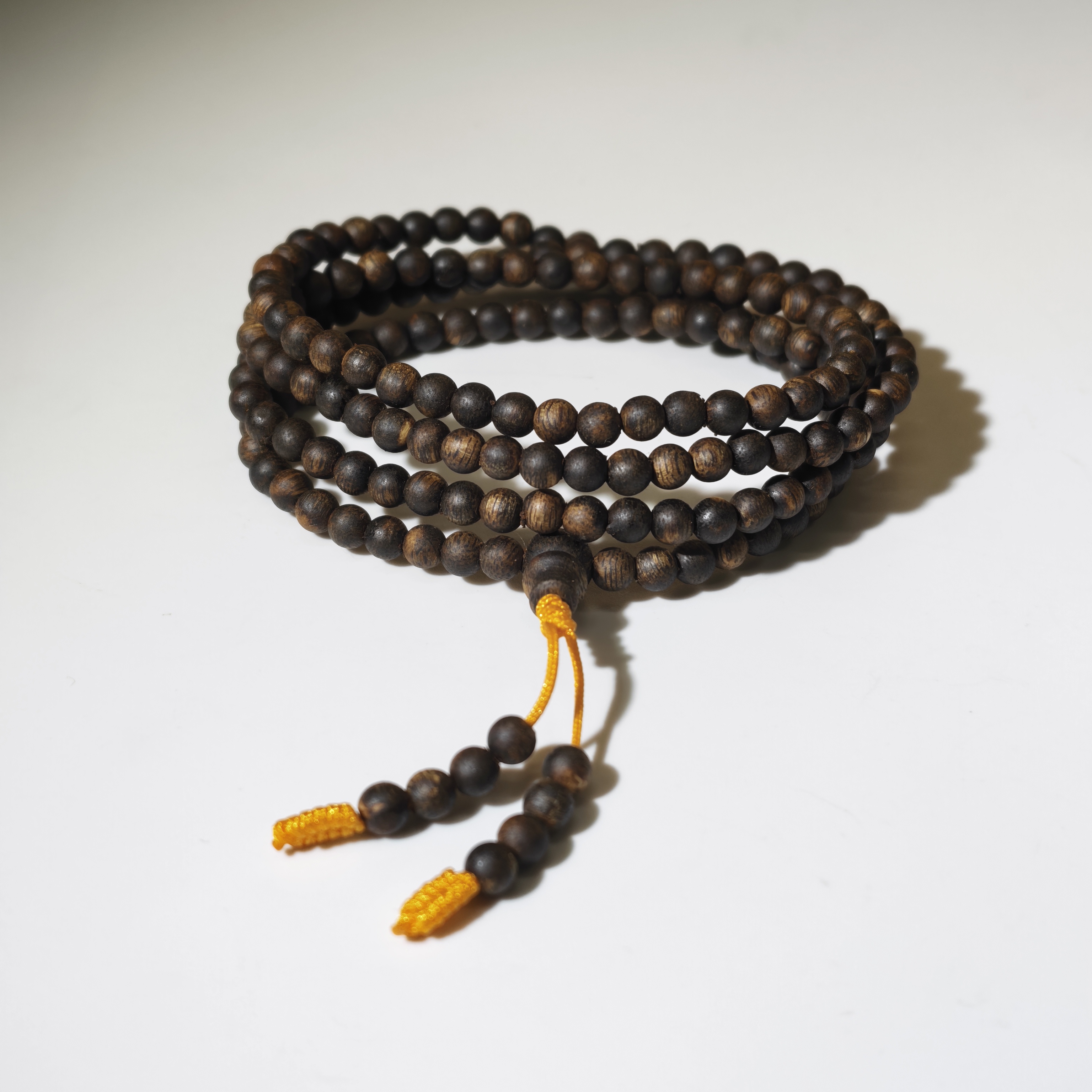 沉香【金腾香舍】越南芽庄小白奇多圈手串 4mm+