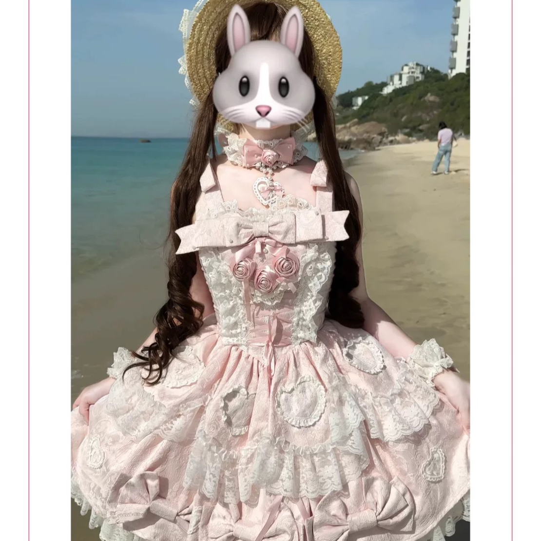 (实体店正品 官方合作店) 艾洛尔 现货 重工甜美蛋糕jsk lo裙