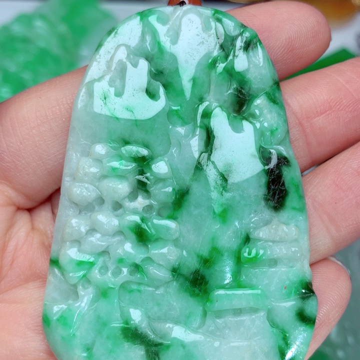 翡翠吊坠(不含链)未镶嵌