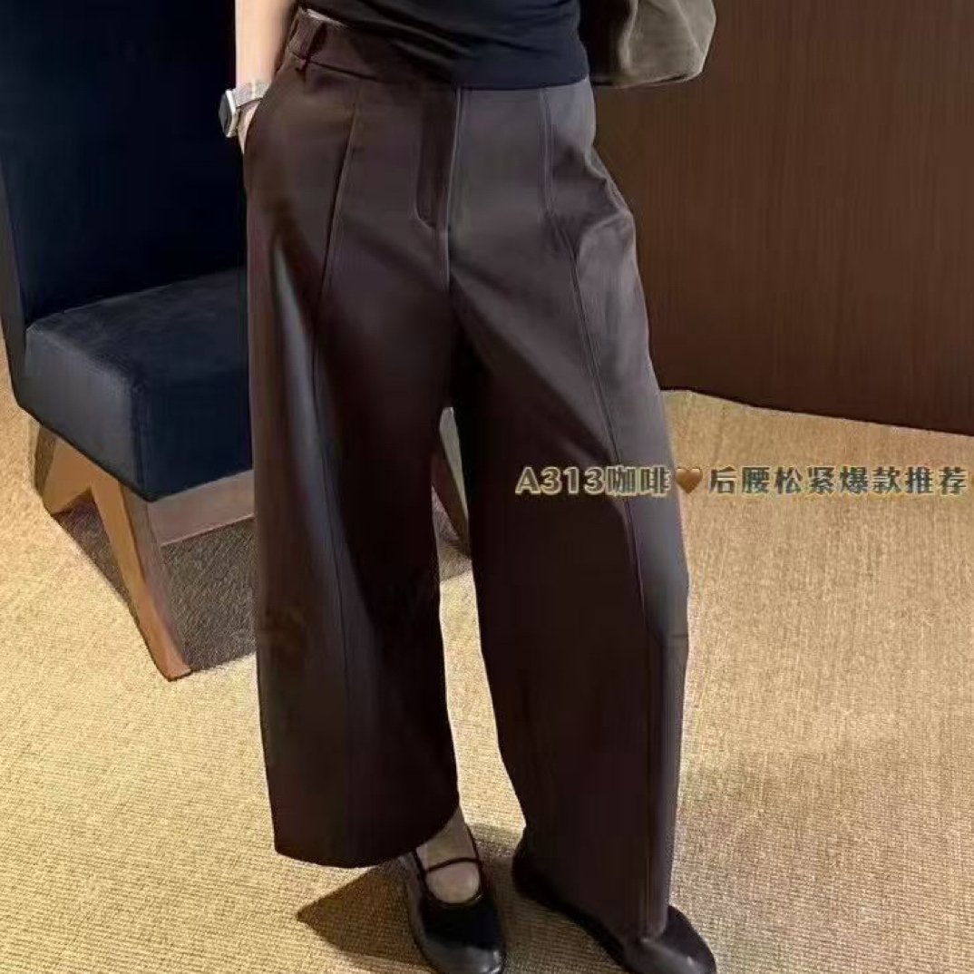 NFM女驸马新款秋季时尚显瘦韩版气球裤九分裤8029