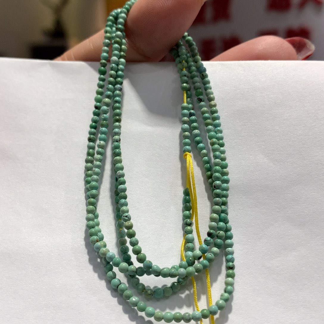 绿松石长链未镶嵌