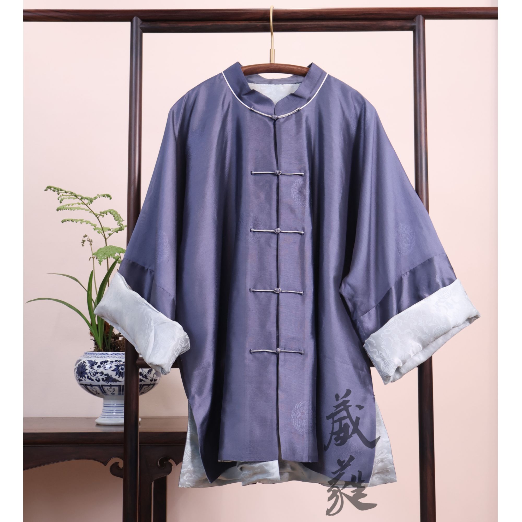 【墨上清风】葳蕤国风中式服装立领对襟上衣