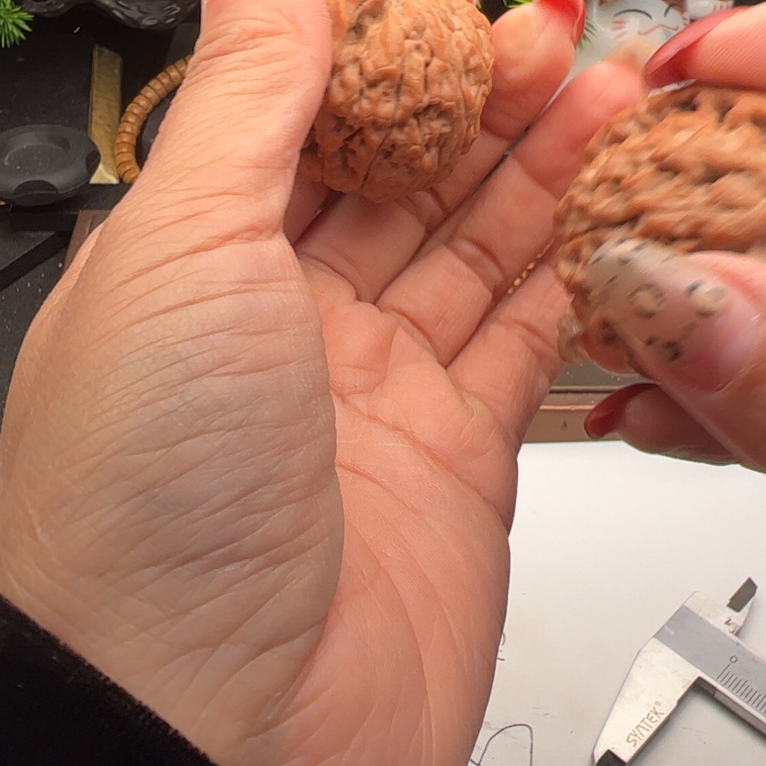 文玩核桃吊坠滢莲花41