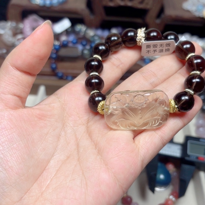 水晶手链未镶嵌金薇薇