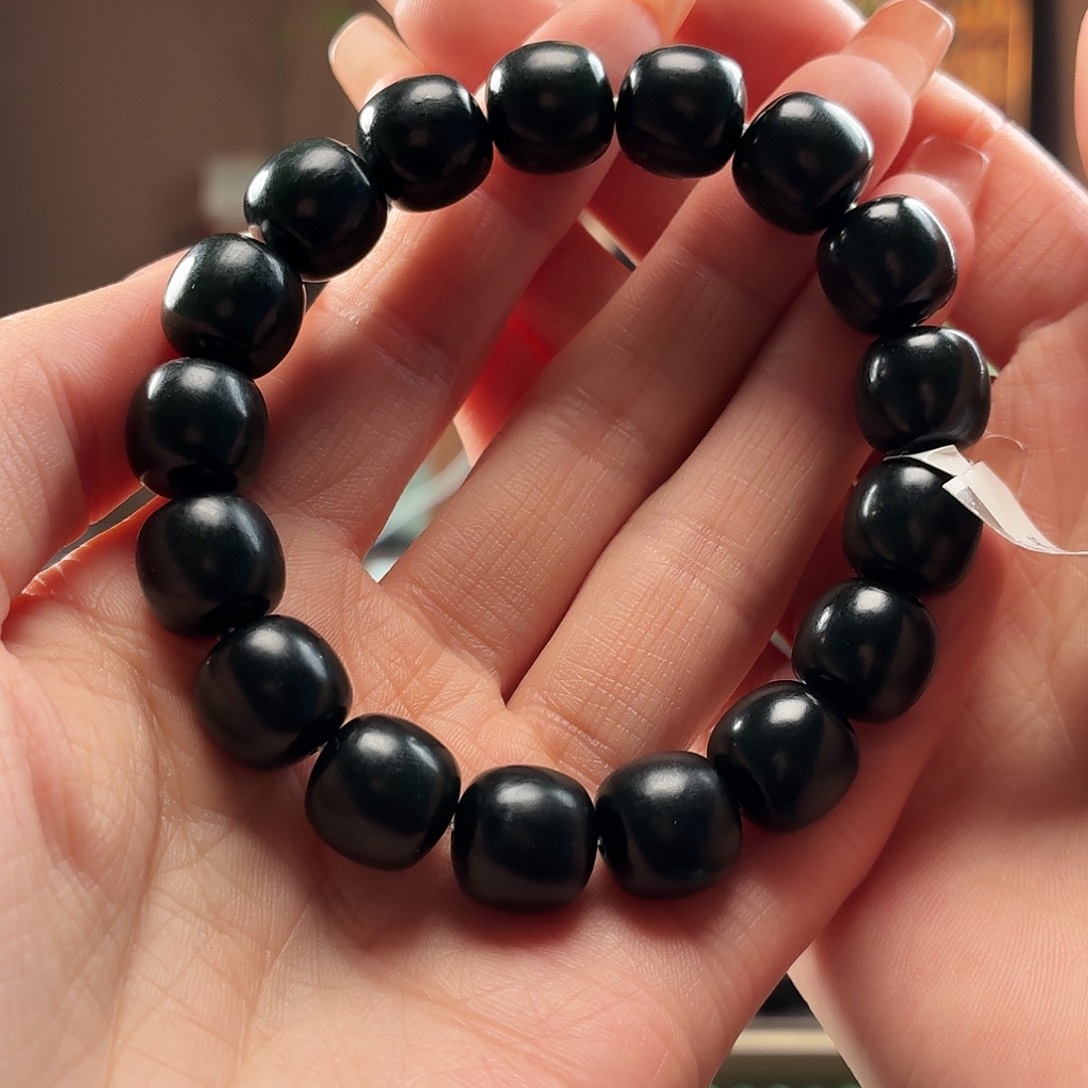 和田玉未镶嵌手串塔青卡11.12老型