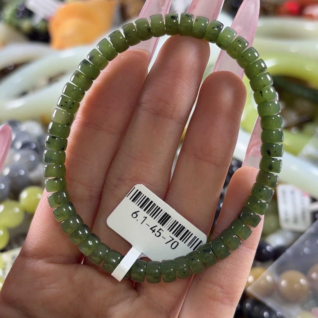 和田玉未镶嵌手链193