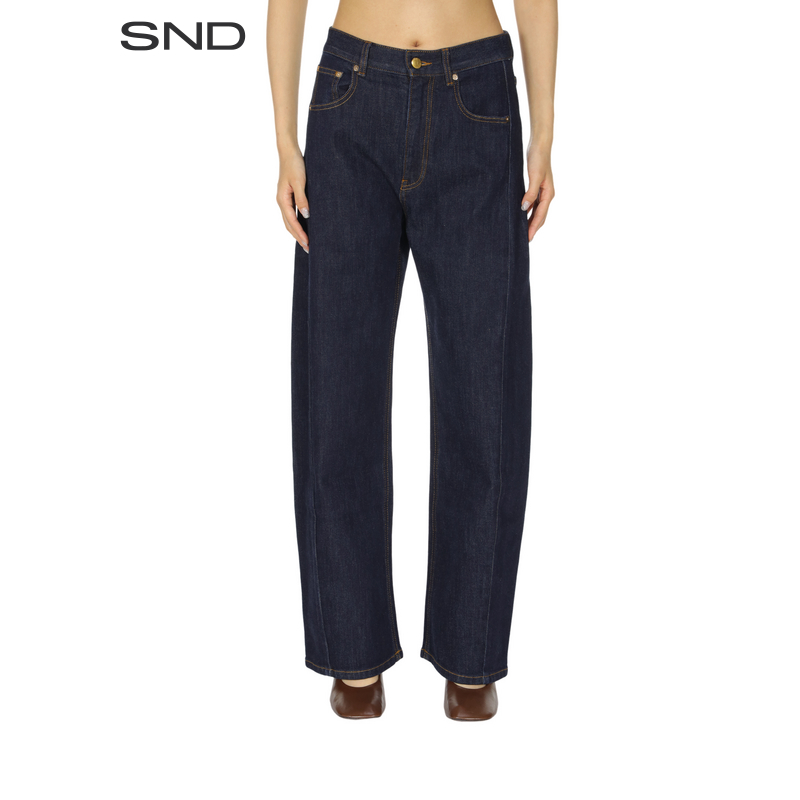 SND【IMMI 设计师品牌】SND AW25 牛仔阔腿裤 牛仔裤