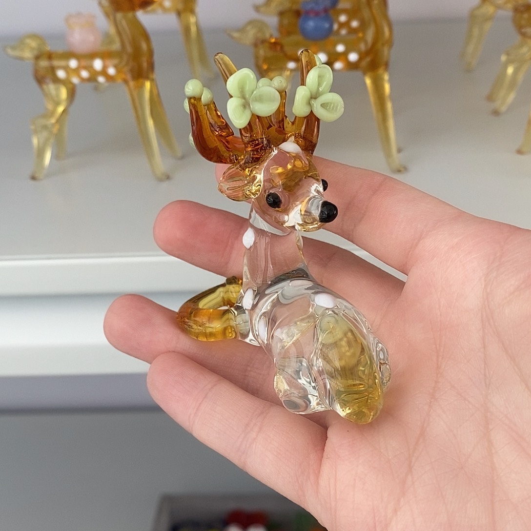 全品手工琉璃小鹿