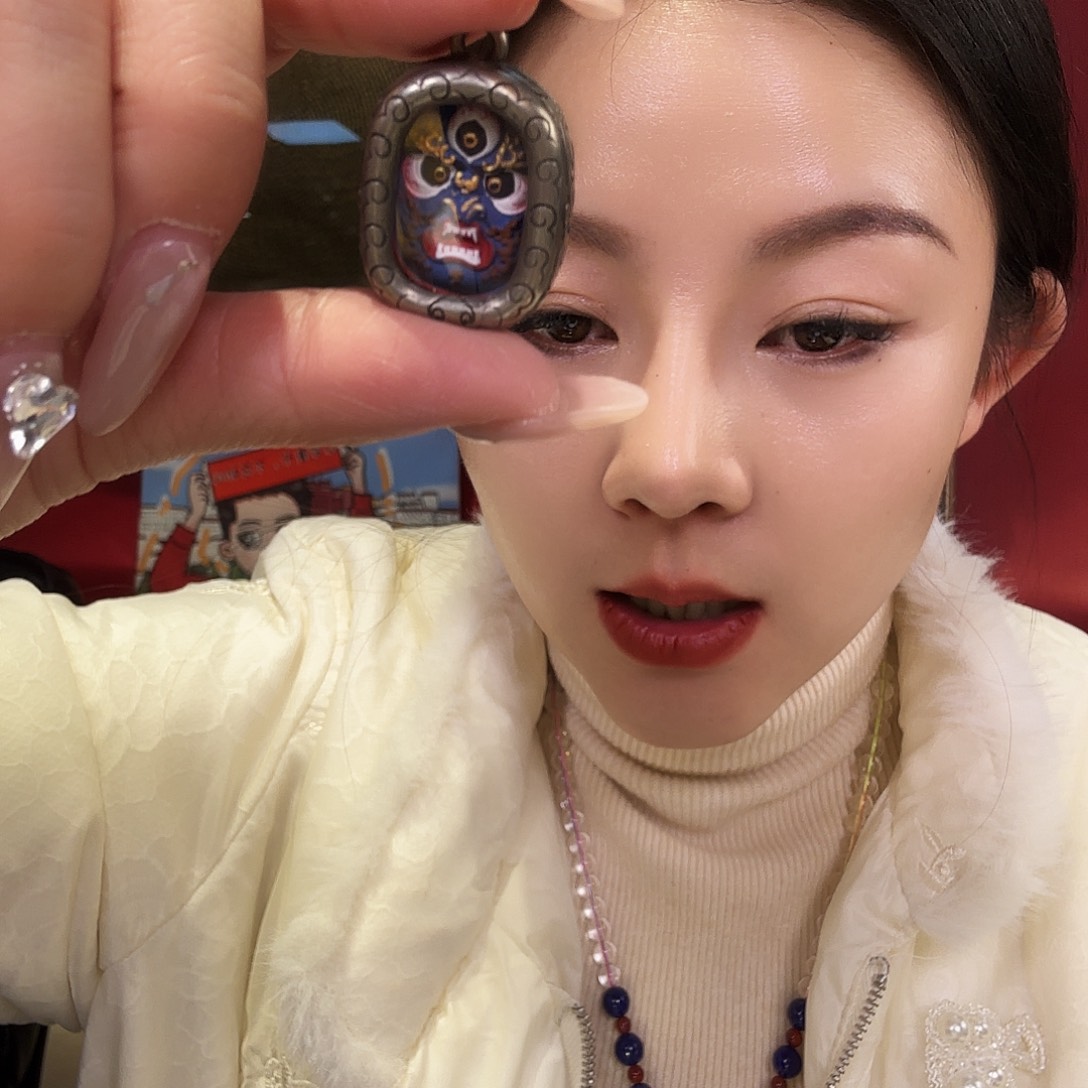 装裱画黑财神擦擦