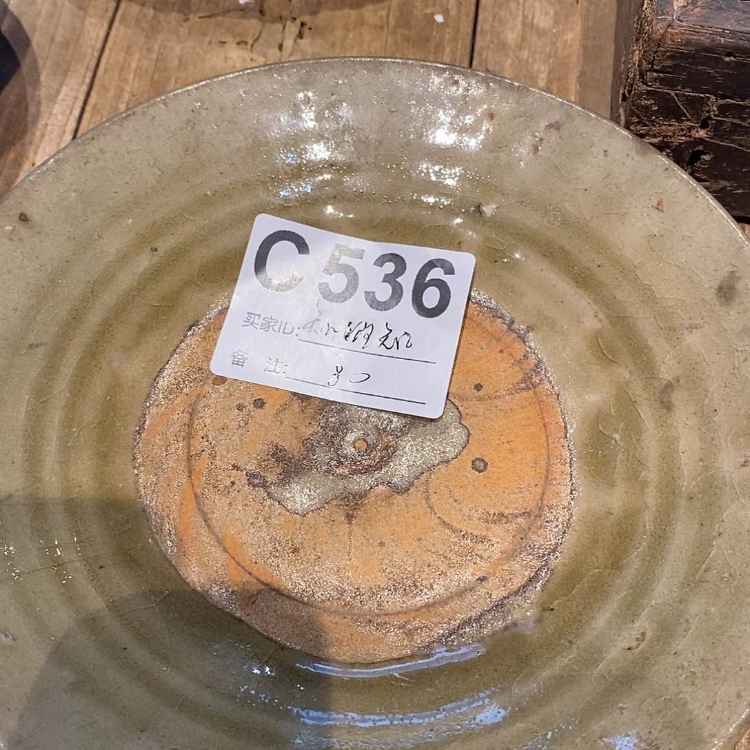 盖碗知*知536素色壶承盘一个