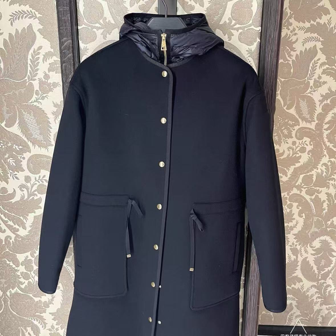 RY |黑标M家三合一毛呢大衣鹅绒羽绒服