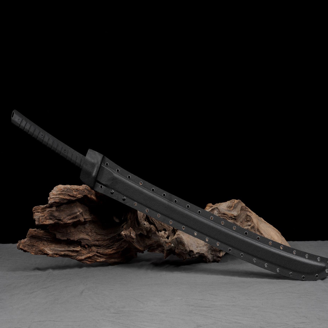 【猴匠】雷镜-现代战术风打刀工艺收藏品未开刃武术刀龙泉刀剑