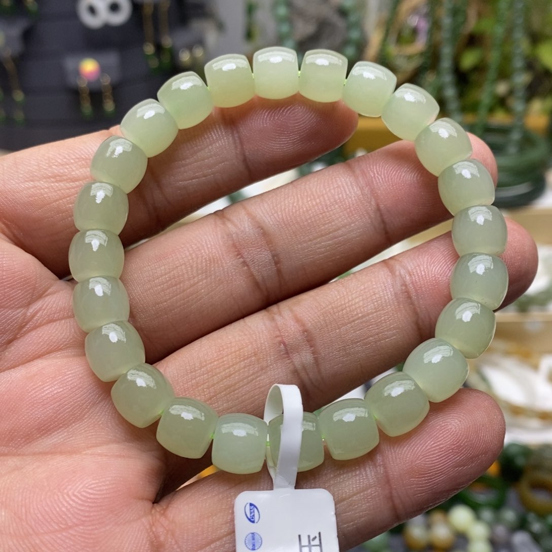 和田玉手链未镶嵌61