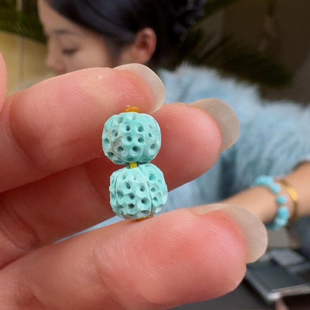 绿松石珠宝奇石未镶嵌