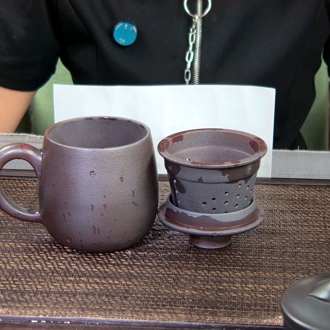 茶杯紫砂高货放漏