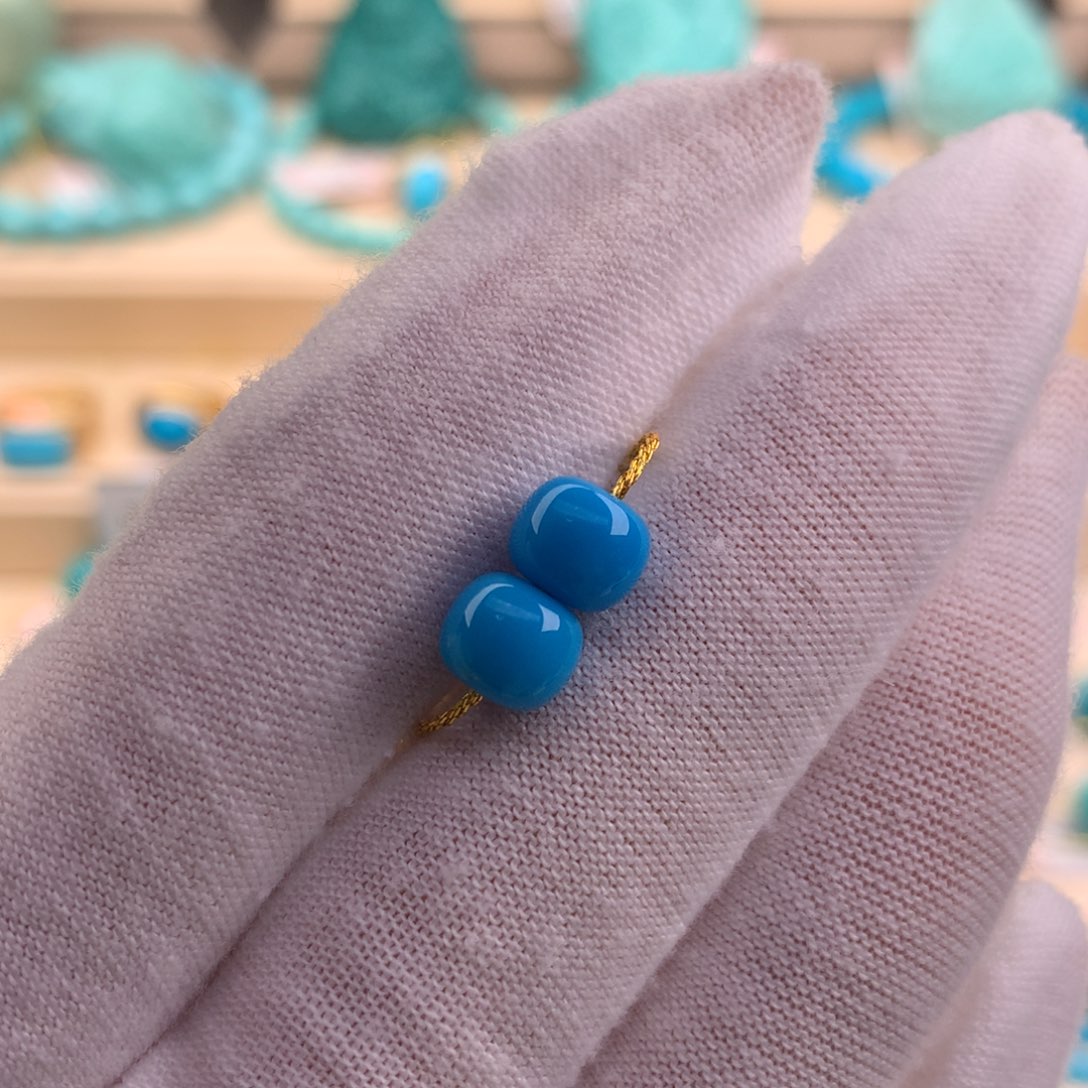 绿松石珠宝奇石未镶嵌7