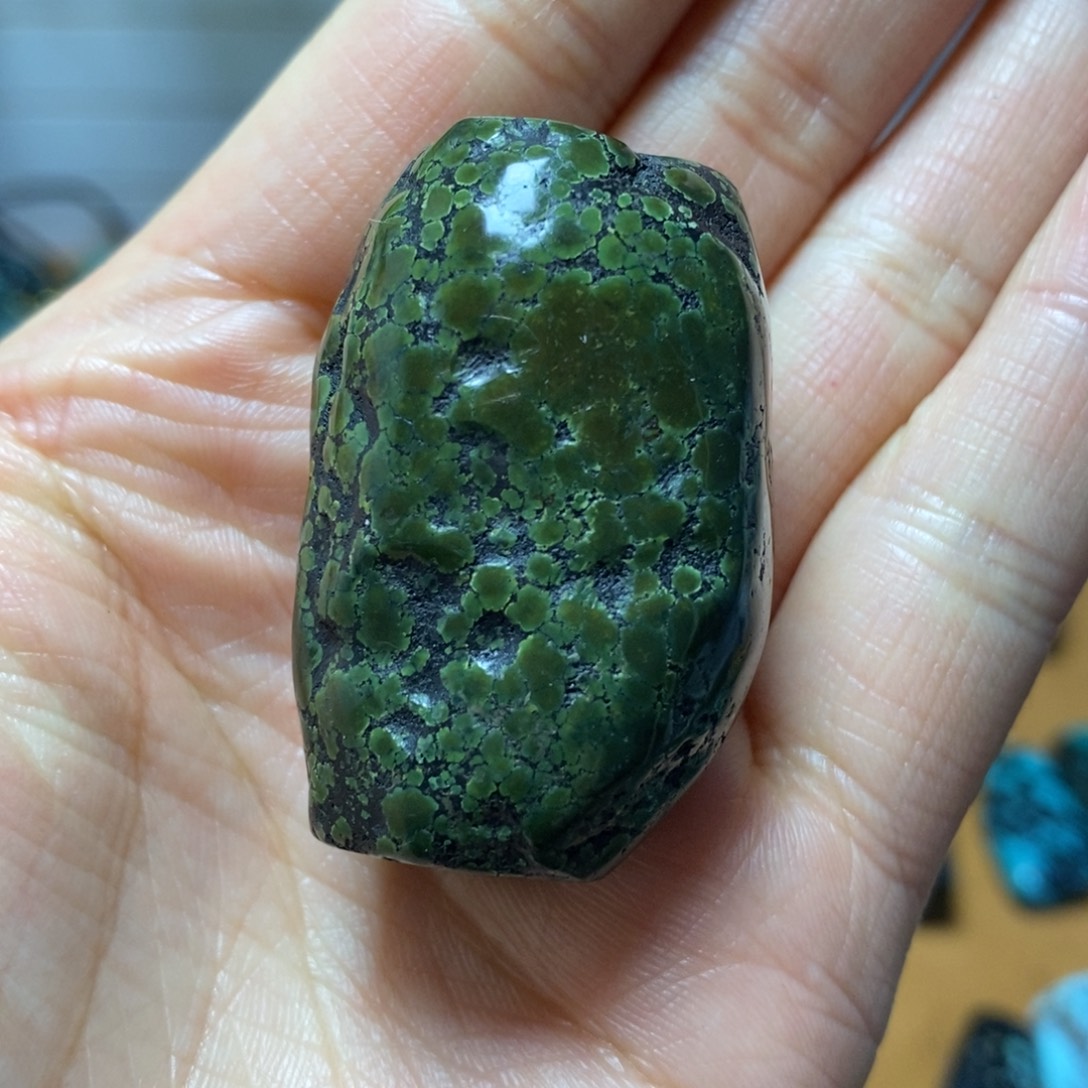 汀***.绿松石未镶嵌珠宝奇石