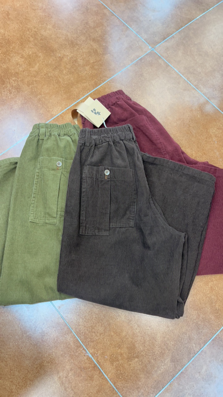 三色法国绒均码休闲裤