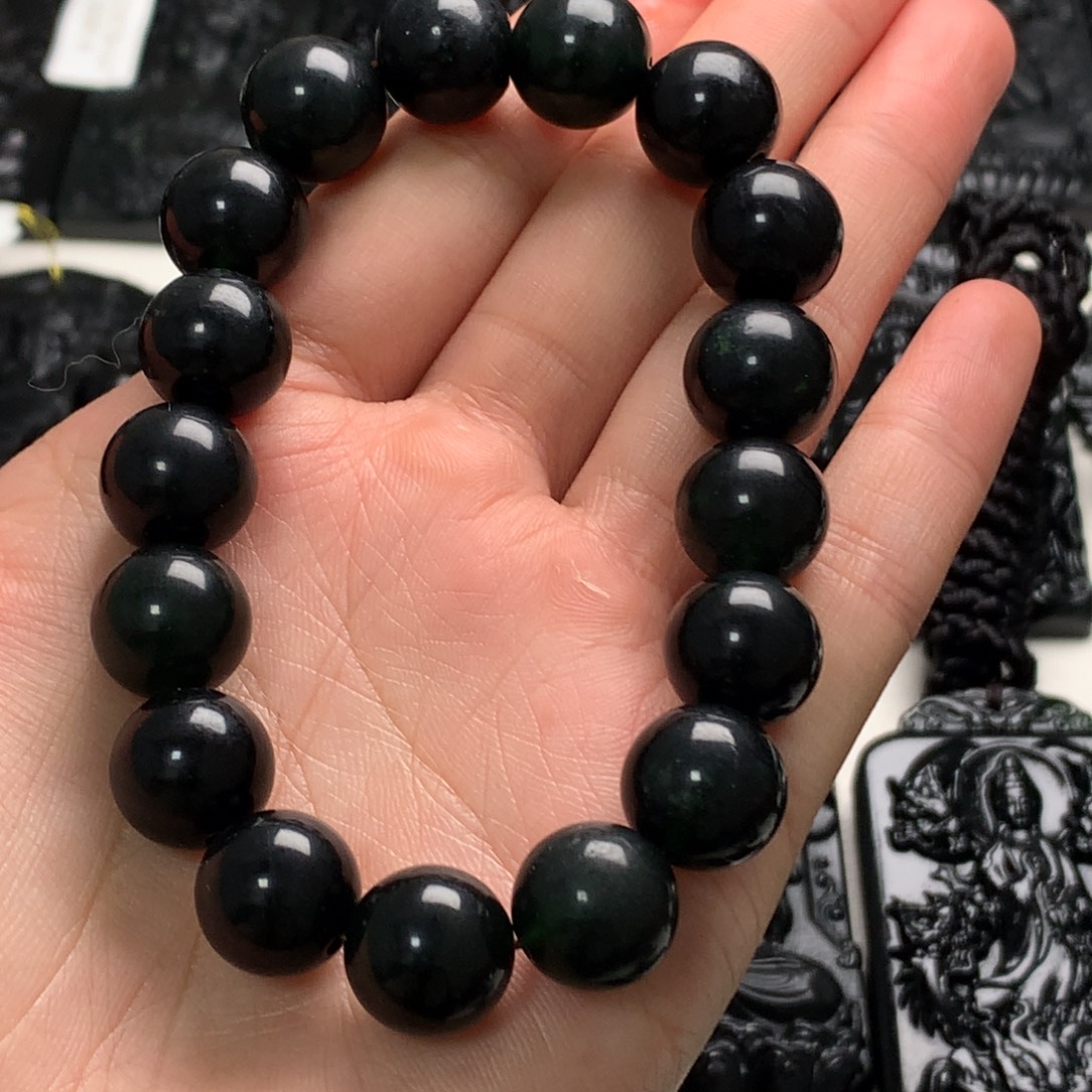 天然a货钢琴黑挂件