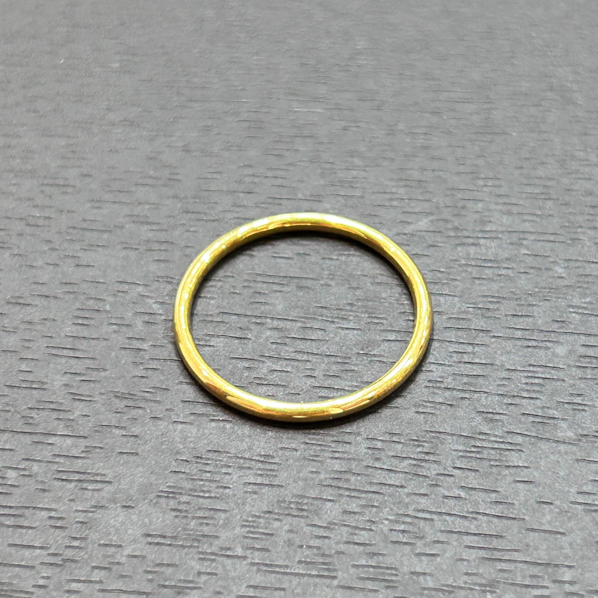 【销冠专享】足金999投资金攒黄金光面素圈ZBHJJ485克重多退少补