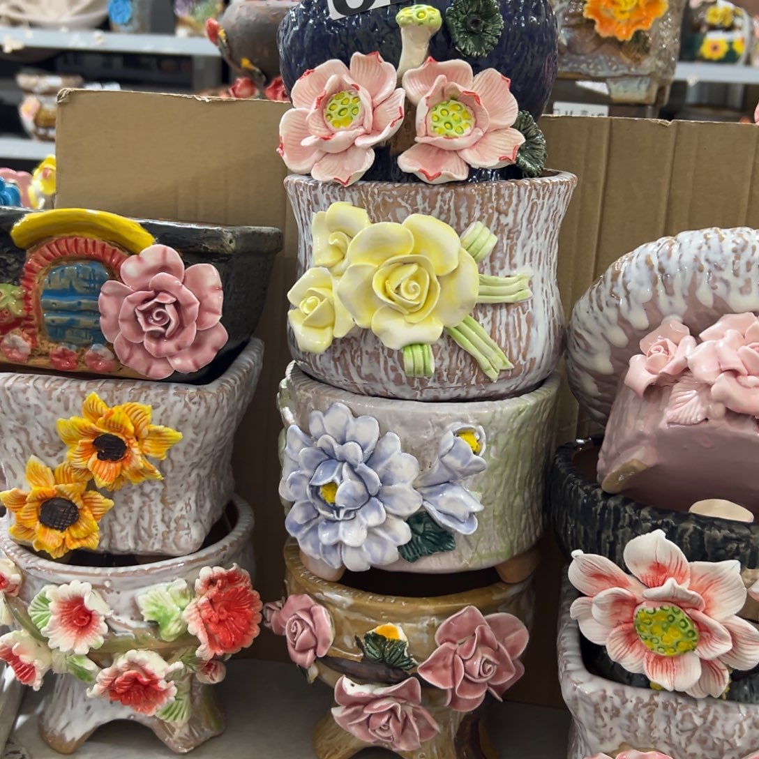 09 满20米秒退拉黑多肉花盆