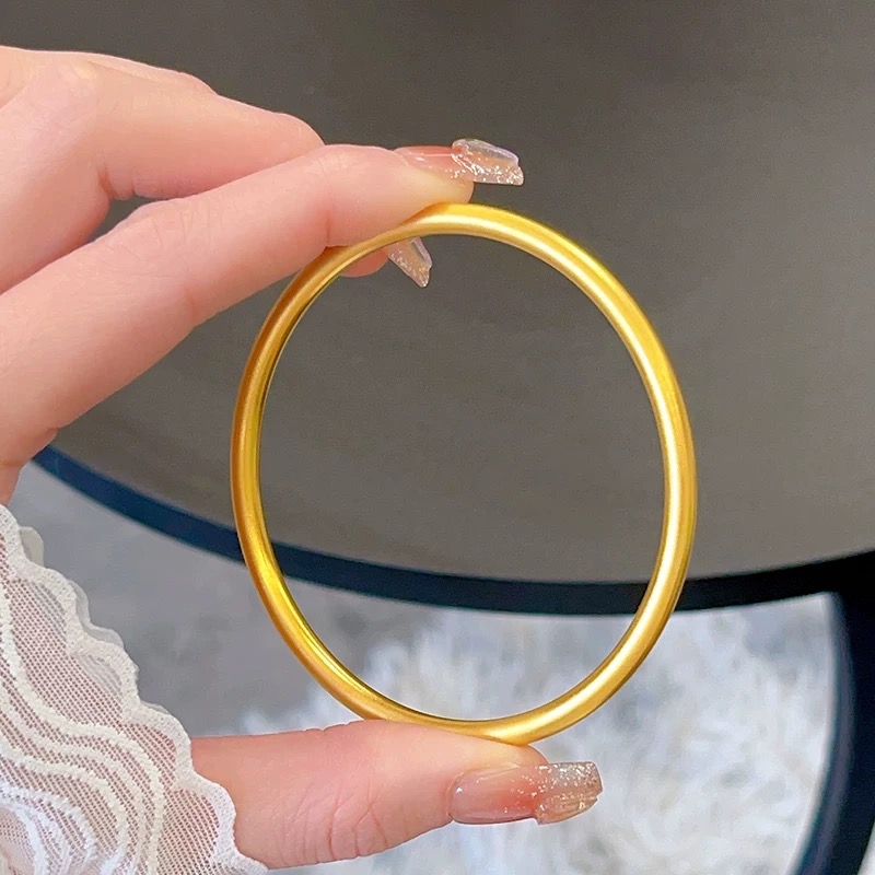 足银手镯 *素圈磨砂闭口经典手镯*（专用）