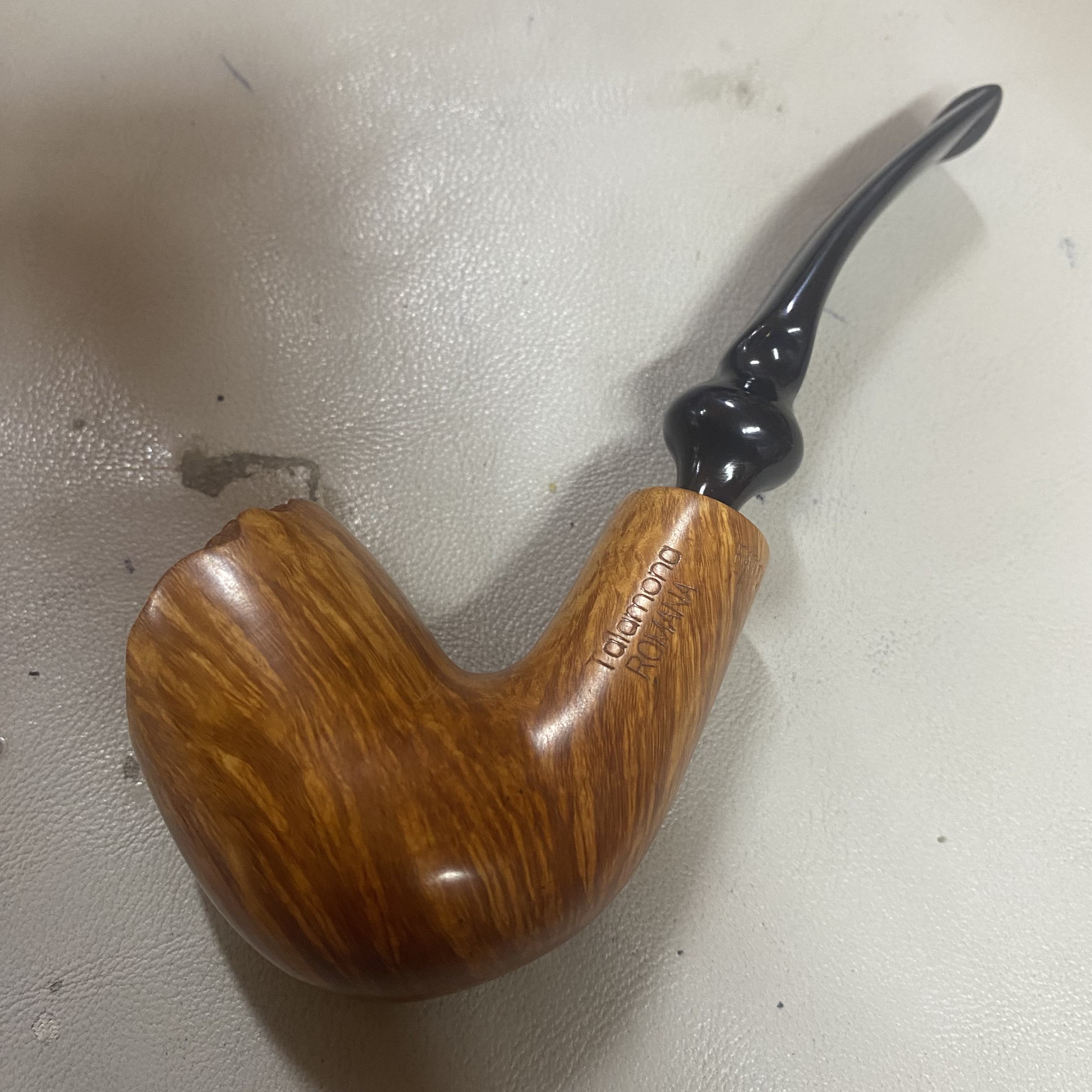 意大利塔拉莫纳石楠木烟斗老斗