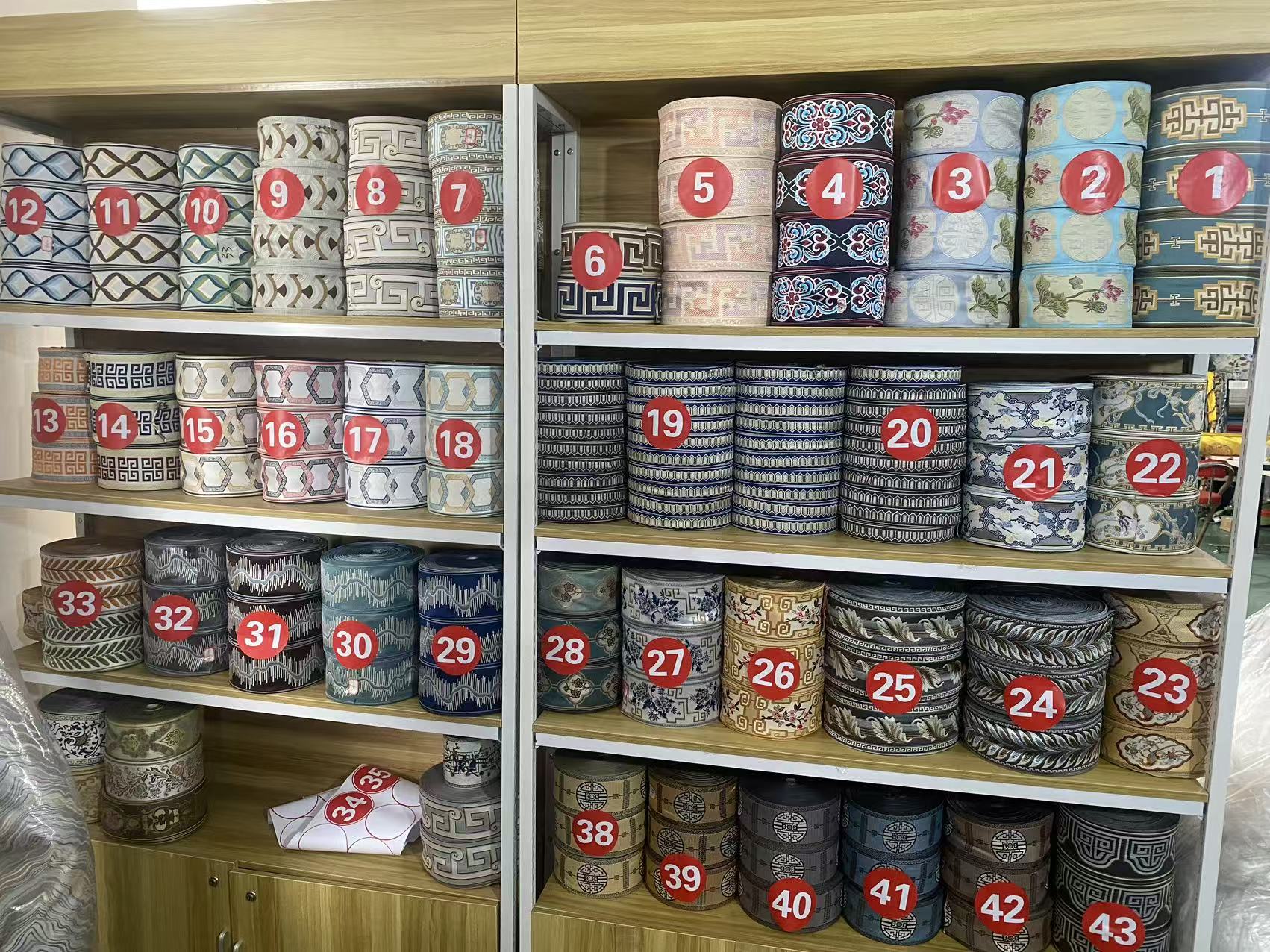 先打数字再拍布料，布料几元拍数字几