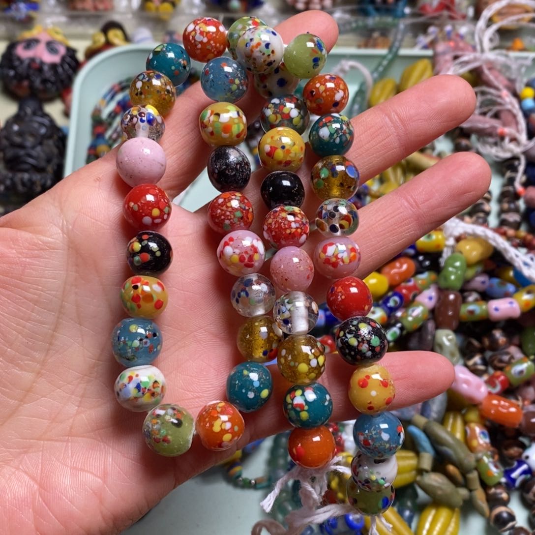 琉璃颈饰福利链子不退换