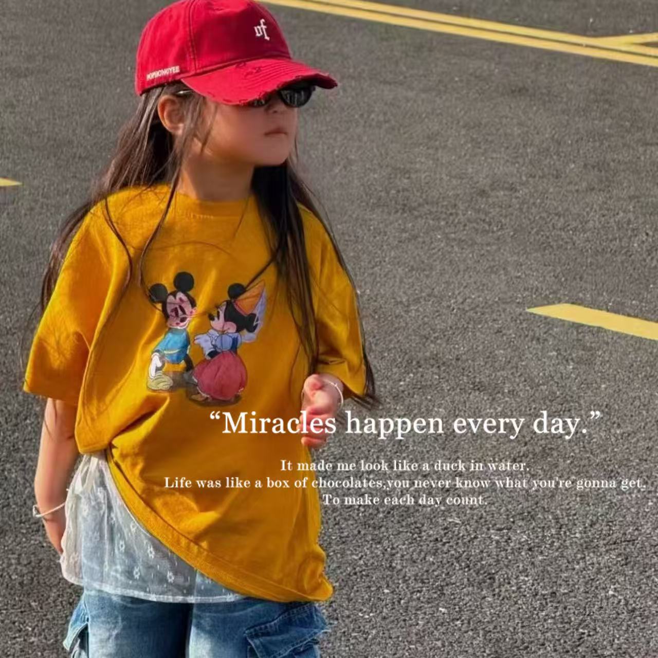 R2157儿童印花短袖T恤