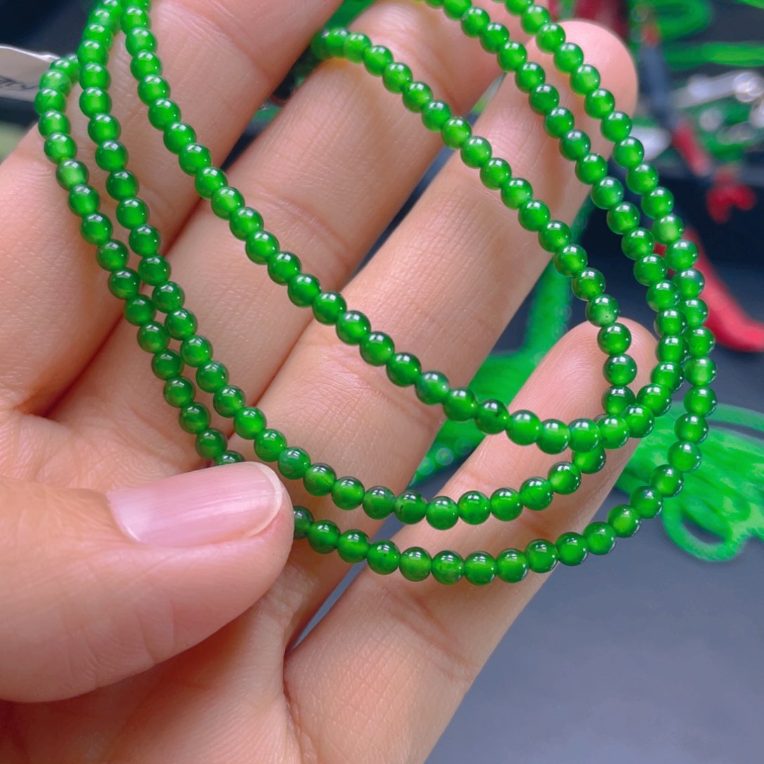 翡翠颈饰未镶嵌，1