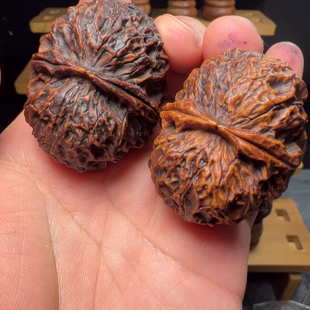 吊坠文玩核桃聚宝金蟾44.5mm