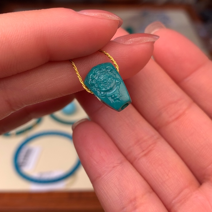 绿松石配饰未镶嵌F5